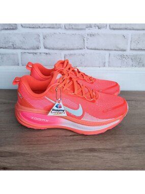 Nike ZoomX Mens Road Running Shoes Red White Sz 6.5 Sneaker Athletic HM6804-603